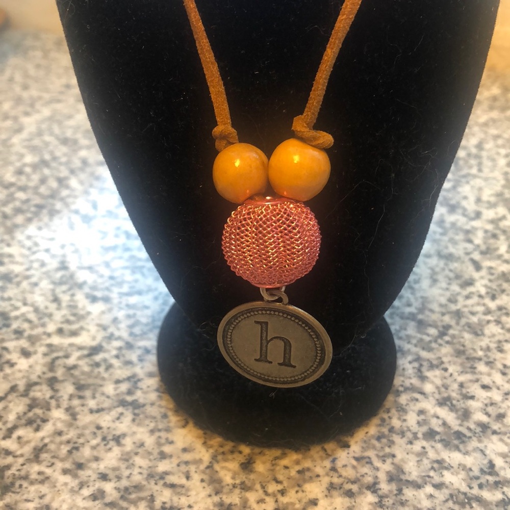Southwest Cowgirls Initial H Necklace